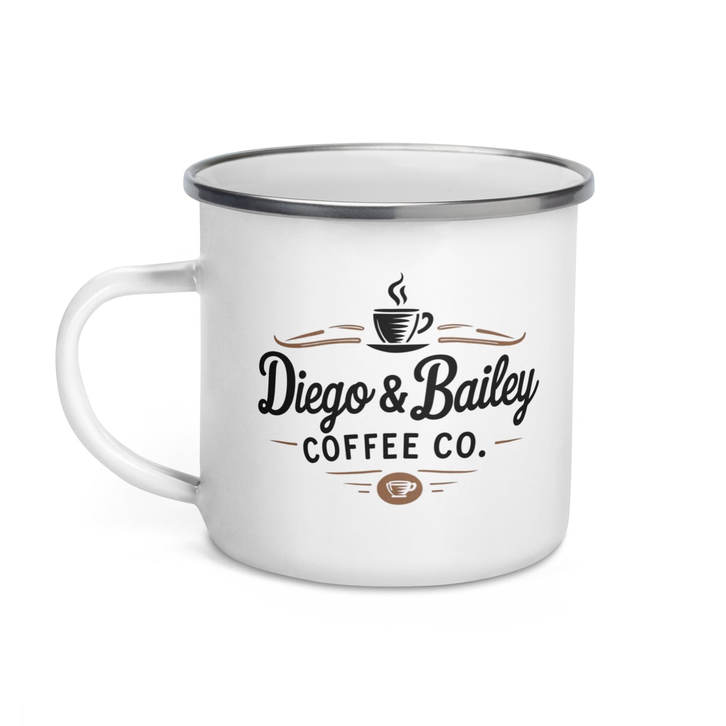 Enamel Mug - Diego & Bailey Coffee Co.