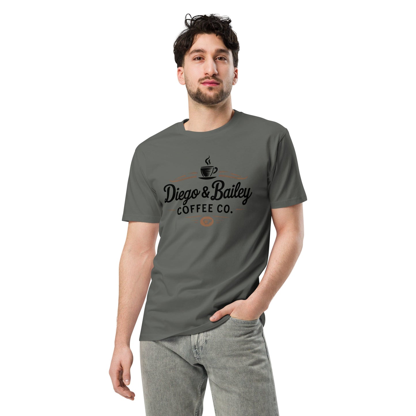 Unisex premium t-shirt - Diego & Bailey Coffee Co.