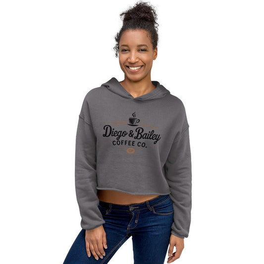 Crop Hoodie - Diego & Bailey Coffee Co.