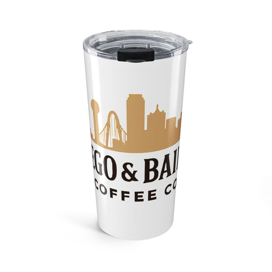 Dallas Skyline Tumbler - Diego & Bailey Coffee Co.