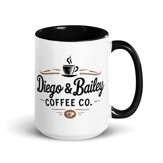 Mug with Color Inside - Diego & Bailey Coffee Co.