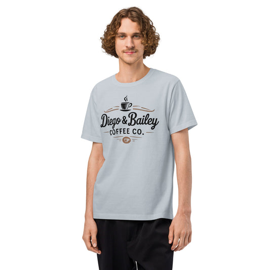 Unisex oversized t-shirt - Diego & Bailey Coffee Co.